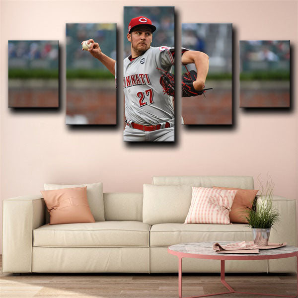 Cleveland Indians Pitcher Trevor Bauer Mlb Canvas Wall Art