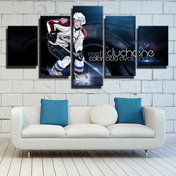 Colorado Avalanche Centre Matt Duchene Cool Canvas Wall Art