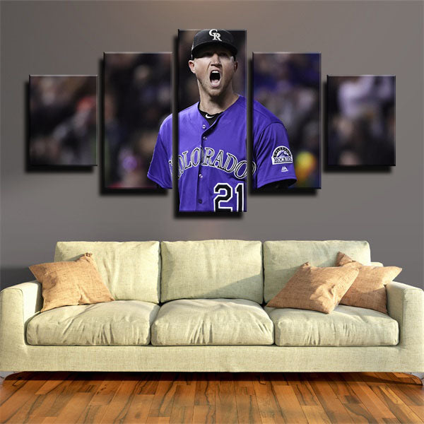 Colorado Rockies Pitcher Freeland’S Kyle Freeland Boy Canvas Wall Art
