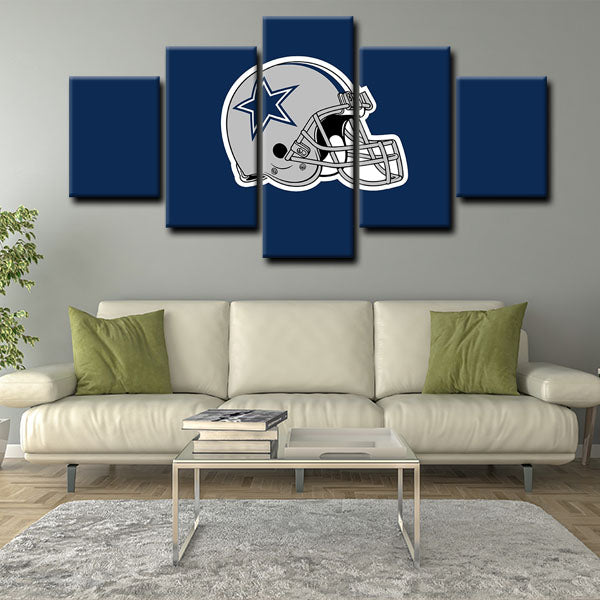 Dallas Stars Symbol Canvas Wall Art