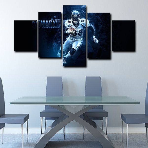 Denver Broncos Wide Receiver Bay Bay Demaryius Thomas Canvas Wall Art