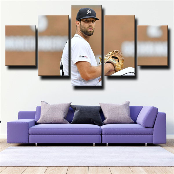 Detroit Tigers Pitcher Daniel Norris D. No Canvas Wall Art