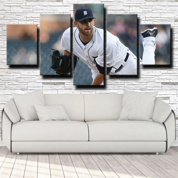 Detroit Tigers Pitcher Matt Matt Boyd Canvas Wall Art
