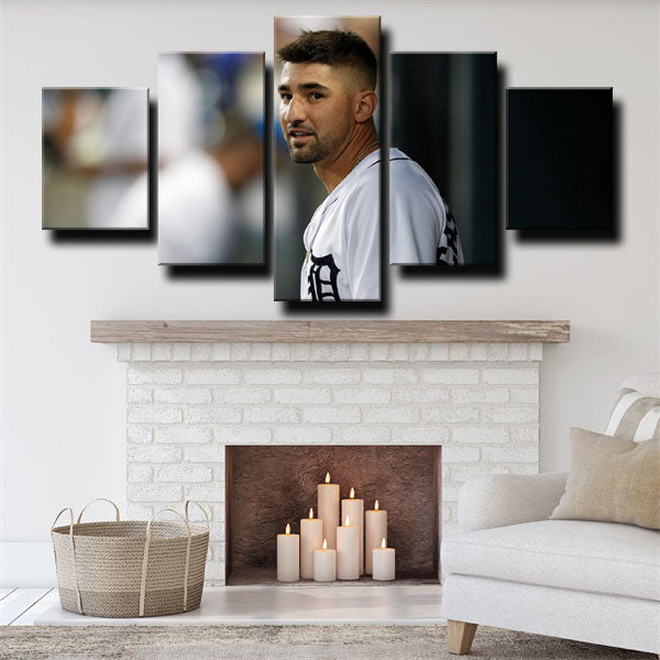Right Fielder Nick Nicholas Castellanos Canvas Wall Art