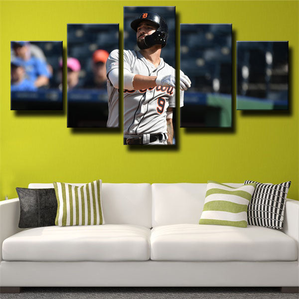 Detroit Tigers Right Fielder Nicholas Castellanos Nick Canvas Wall Art