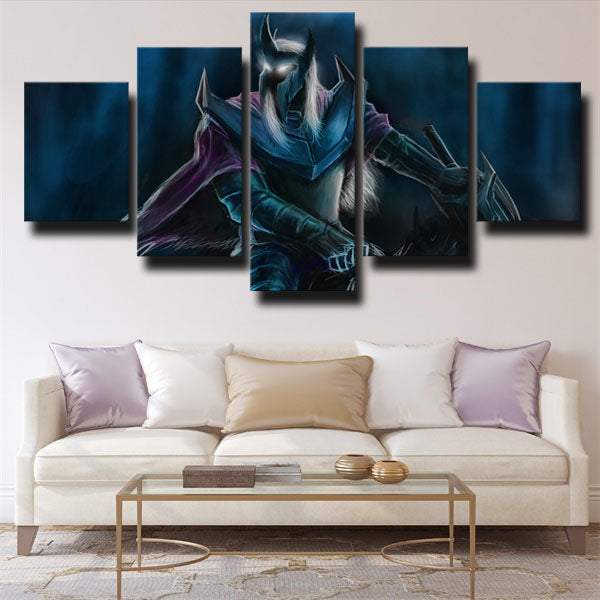Dota 2 Radiance Abaddon Canvas Wall Art