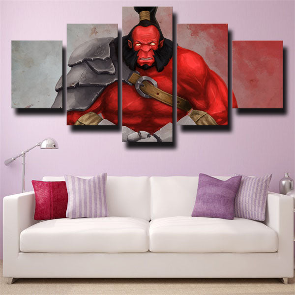 Dota 2 Axe Canvas Wall Art