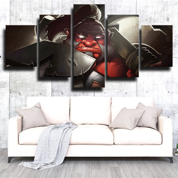 Wicked Sick Axe Canvas Wall Art