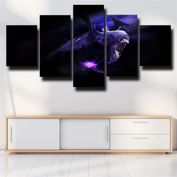 Dota 2 Bane Flying Canvas Wall Art