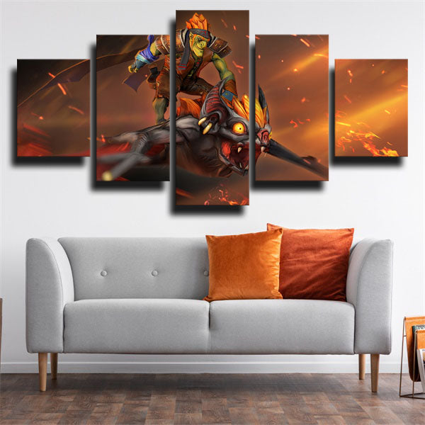 Dota 2 Batrider Riding Bat Canvas Wall Art Dota 2 Batrider Riding Bat Canvas Wall Art
