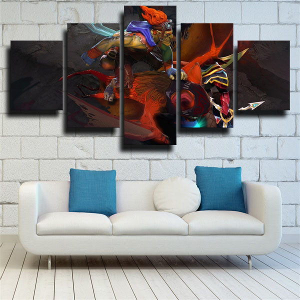 Batrider And His Bat Canvas Wall Art Batrider And His Bat Canvas Wall Art
