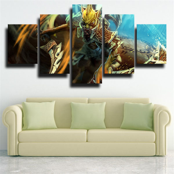 Dota 2 Bounty Hunter In Water Canvas Wall Art Dota 2 Bounty Hunter In Water Canvas Wall Art