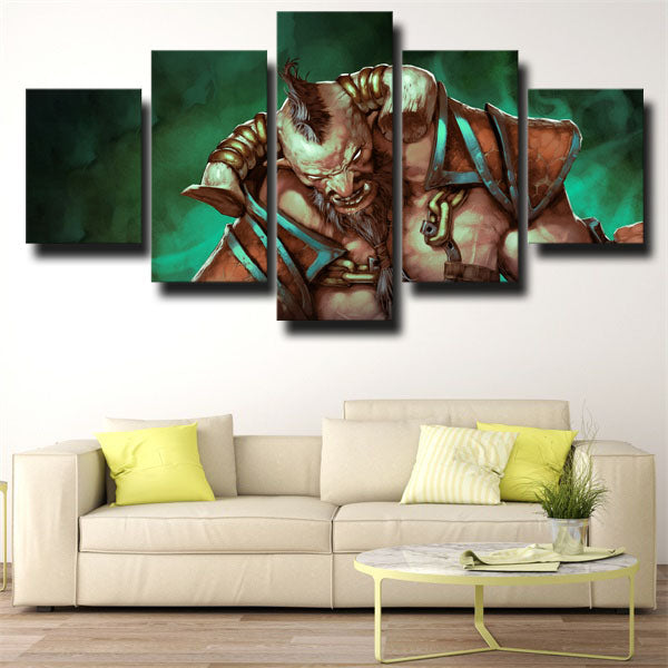 Dota 2 Bradwarden Canvas Wall Art