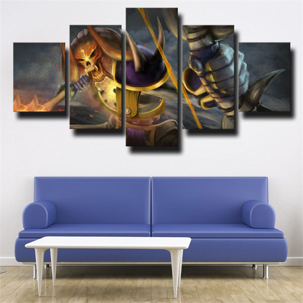 Dota 2 Clinkz Angry Canvas Wall Art