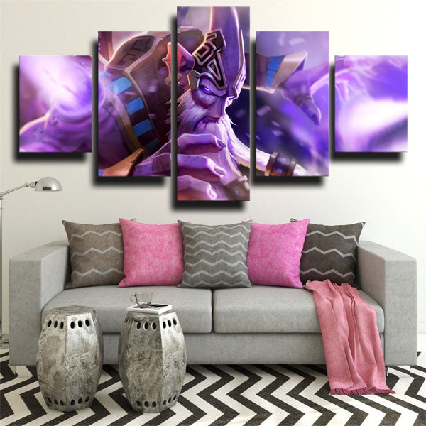 Dota Dark Seer Purple Power Canvas Wall Art