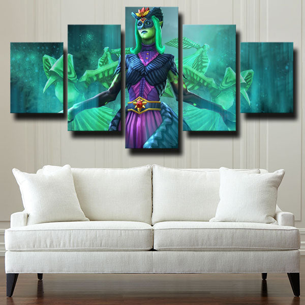 Dota 2 Death Prophet Green Canvas Wall Art Dota 2 Death Prophet Green Canvas Wall Art