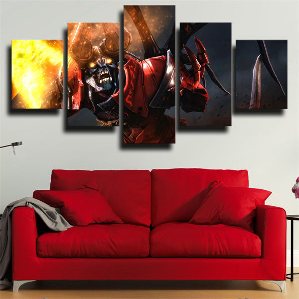 Dota 2 Doom Canvas Wall Art