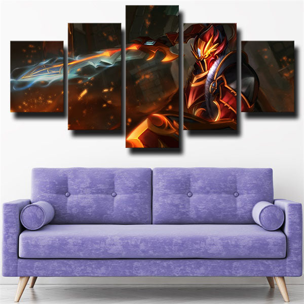 Dota 2 Dragon Knight Canvas Wall Art