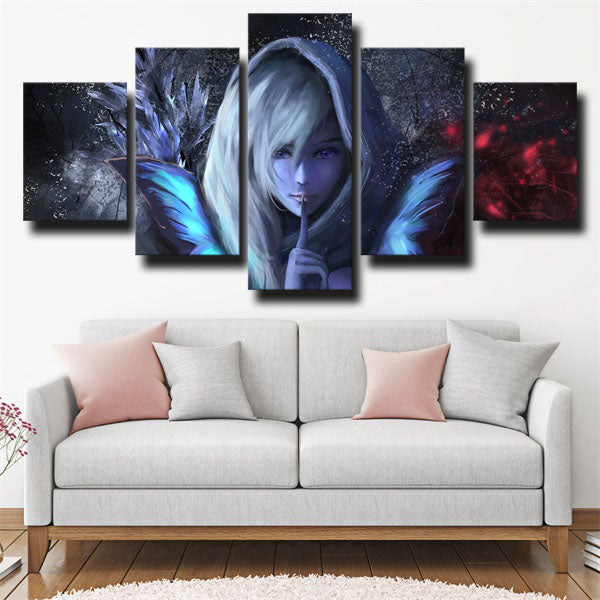 Dota 2 Drow Ranger Canvas Wall Art