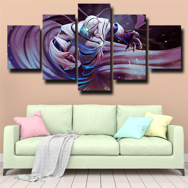 Dota 2 Enigma Purple Canvas Wall Art