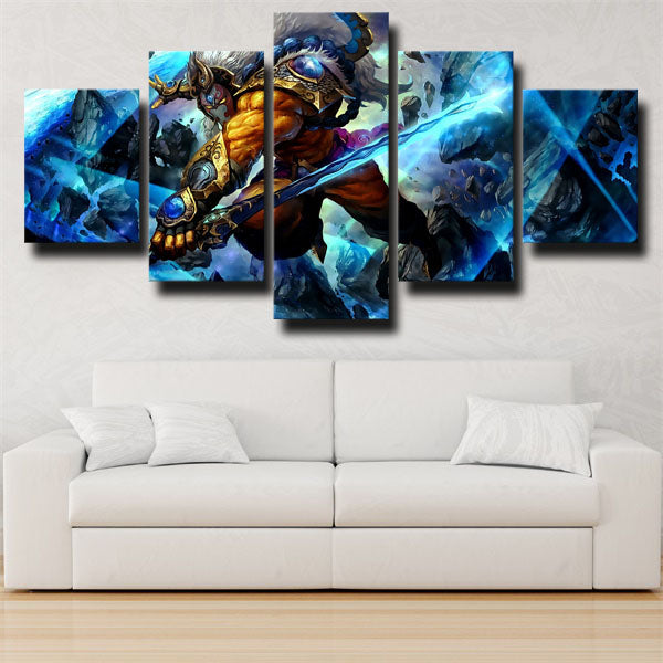 Dota 2 Hero Yurnero Canvas Wall Art