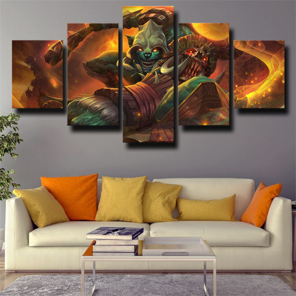 Dota 2 Huskar Canvas Wall Art Dota 2 Huskar Canvas Wall Art