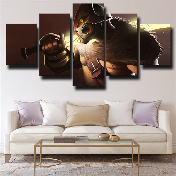 Juggernaut And Sword Canvas Wall Art