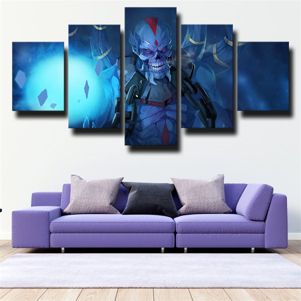 Dota 2 Lich Ice Canvas Wall Art
