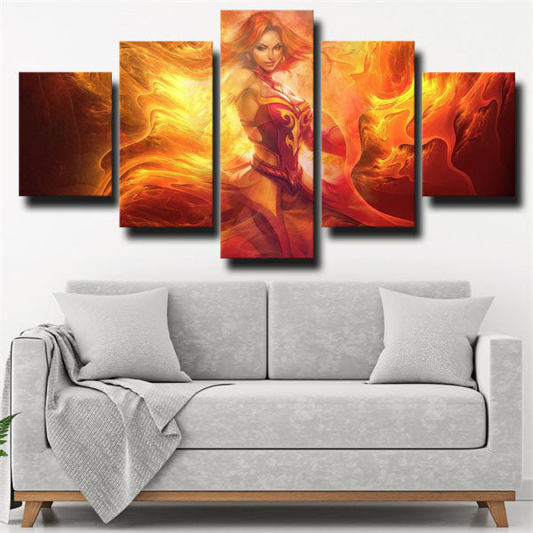 Dota 2 Lina Canvas Wall Art Dota 2 Lina Canvas Wall Art