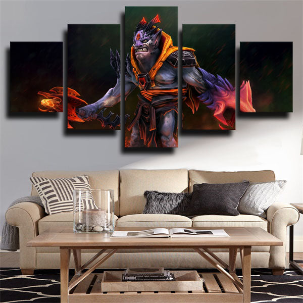 Dota 2 Lion Canvas Wall Art