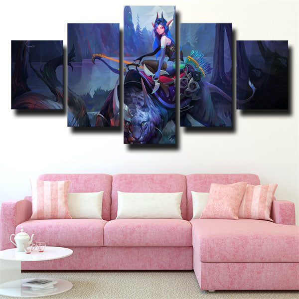 Dota 2 Luna Canvas Wall Art