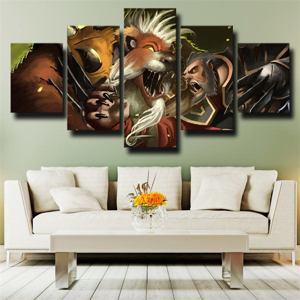 Dota 2 Lycan Canvas Wall Art Dota 2 Lycan Canvas Wall Art