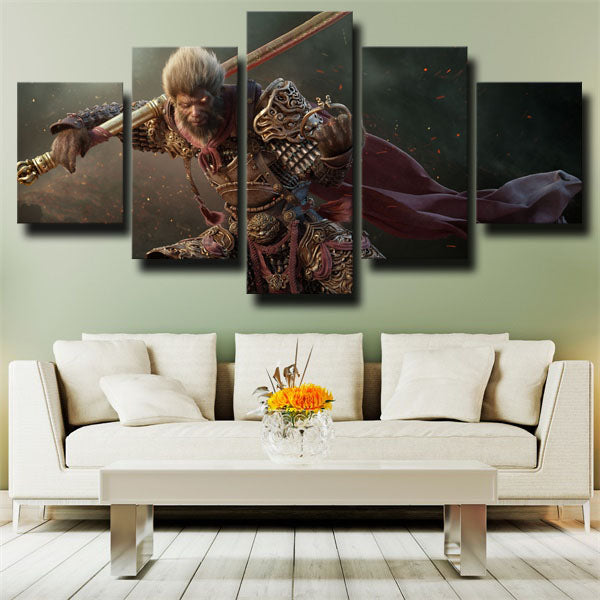 Dota 2 Monkey King Fight Canvas Wall Art Dota 2 Monkey King Fight Canvas Wall Art