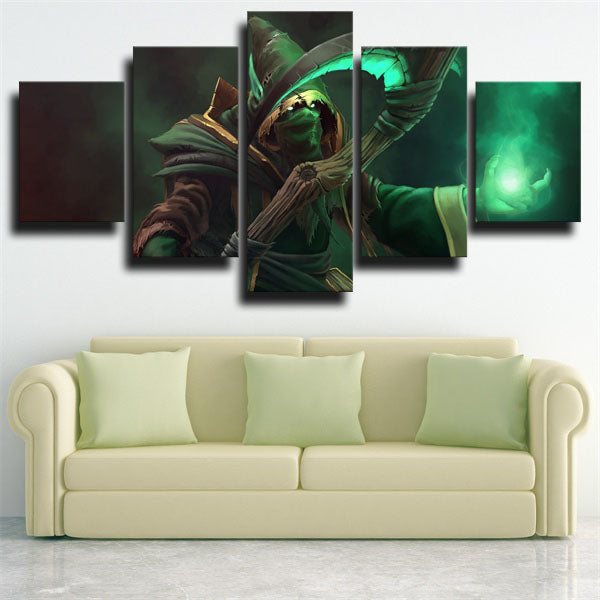Dota 2 Necrophos Hag Canvas Wall Art