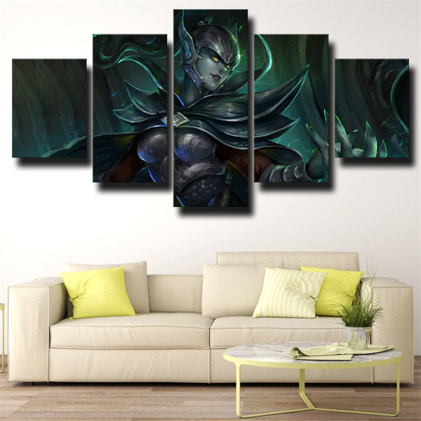 Dota 2 Phantom Assassi City Canvas Wall Art