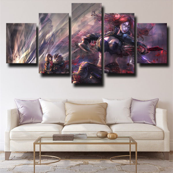 Dota 2 Phantom Assassi Blood Canvas Wall Art Dota 2 Phantom Assassi Blood Canvas Wall Art
