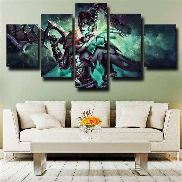 Dota 2 Phantom Assassi Soldier Canvas Wall Art