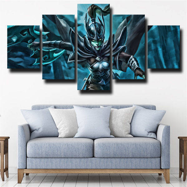 Dota 2 Phantom Assassin Canvas Wall Art