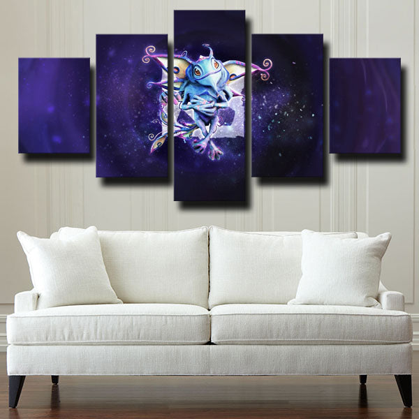 Dota 2 Cute Puck Canvas Wall Art