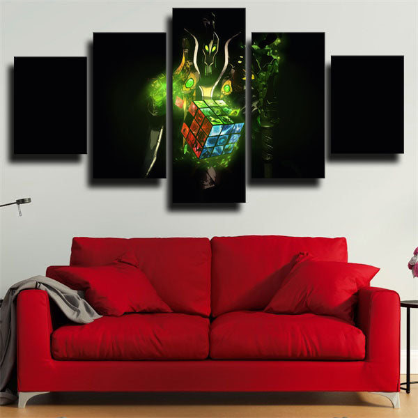 Dota 2 Rubick Canvas Wall Art