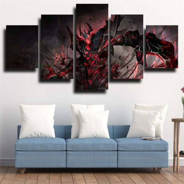 Dota 2 Shadow Fiend Canvas Wall Art