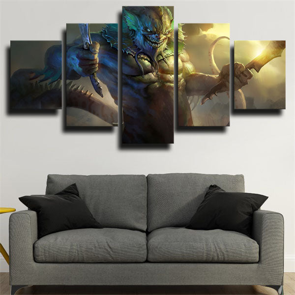 Dota 2 Slardar Canvas Wall Art