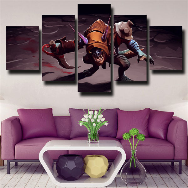 Dota 2 Slark Canvas Wall Art