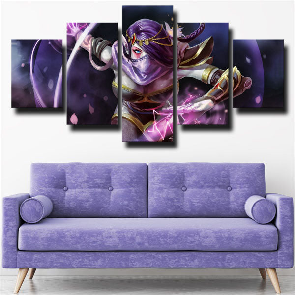 Dota 2 Templar Assassin Canvas Wall Art