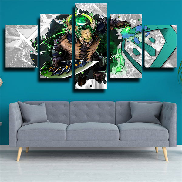 Dota 2 Underlord Canvas Wall Art
