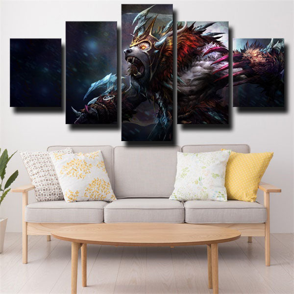 Dota 2 Ursa Canvas Wall Art