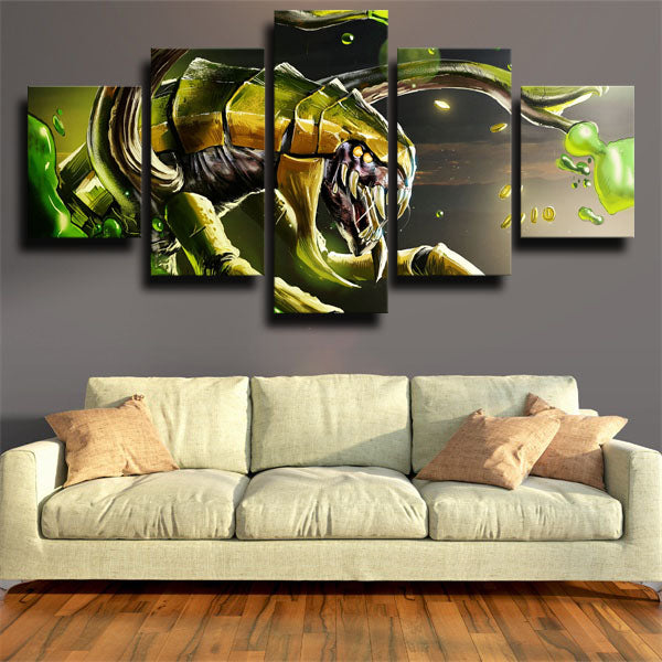 Dota 2 Venomancer Canvas Wall Art