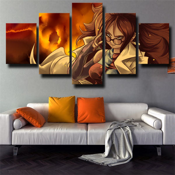 Dragon Ball Android 21 Fire Canvas Wall Art Dragon Ball Android 21 Fire Canvas Wall Art