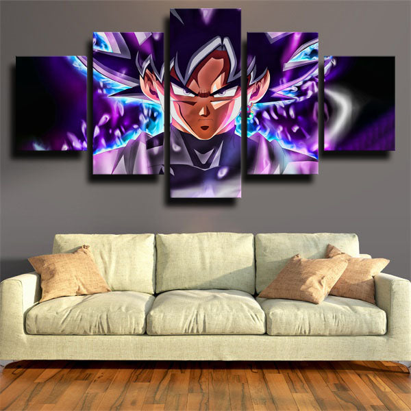 Dragon Ball Black Son Goku Canvas Wall Art