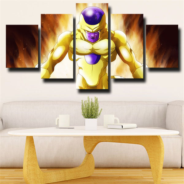 Dragon Ball Fire Frieza Canvas Wall Art